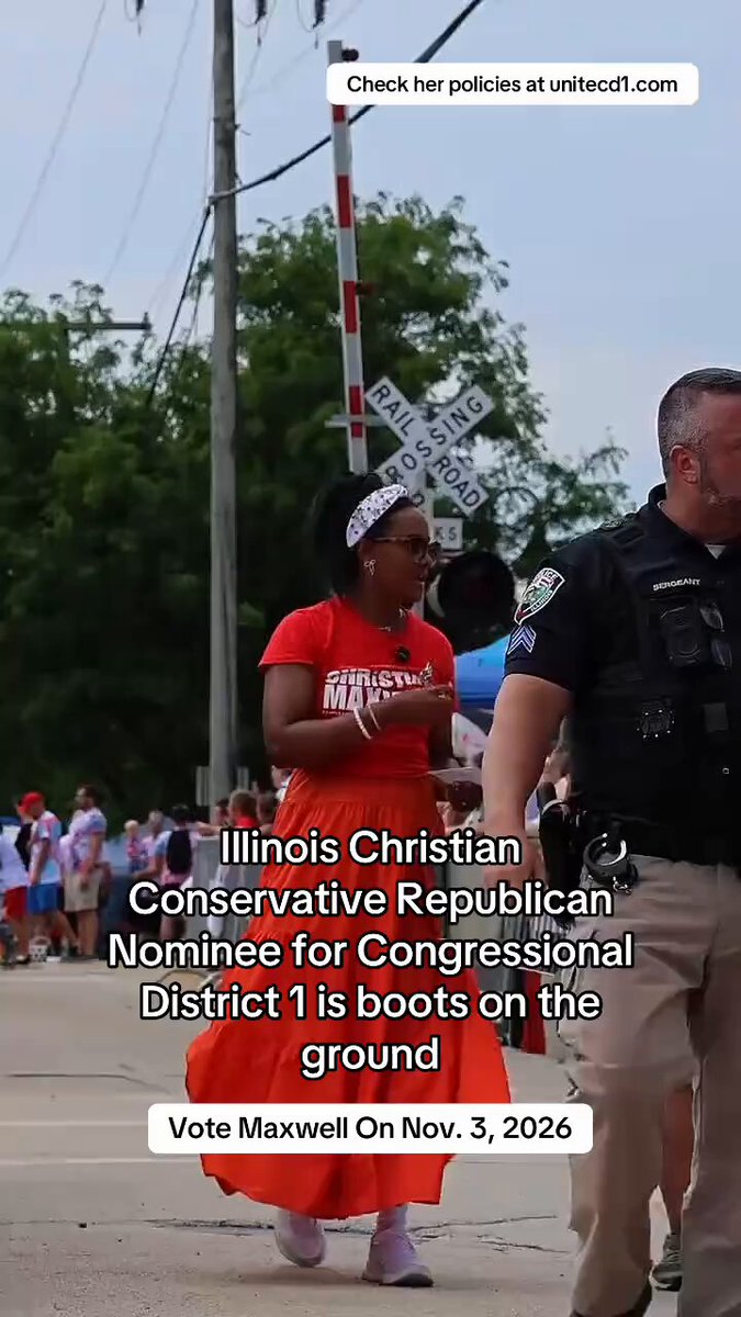 RT by @ChicagoContrar1: Check out all of Christian’s stances on key issues and her policies on her website now! Sign up for email to join upcoming live webinars as well. Visit http://Unitecd1.com to learn more.