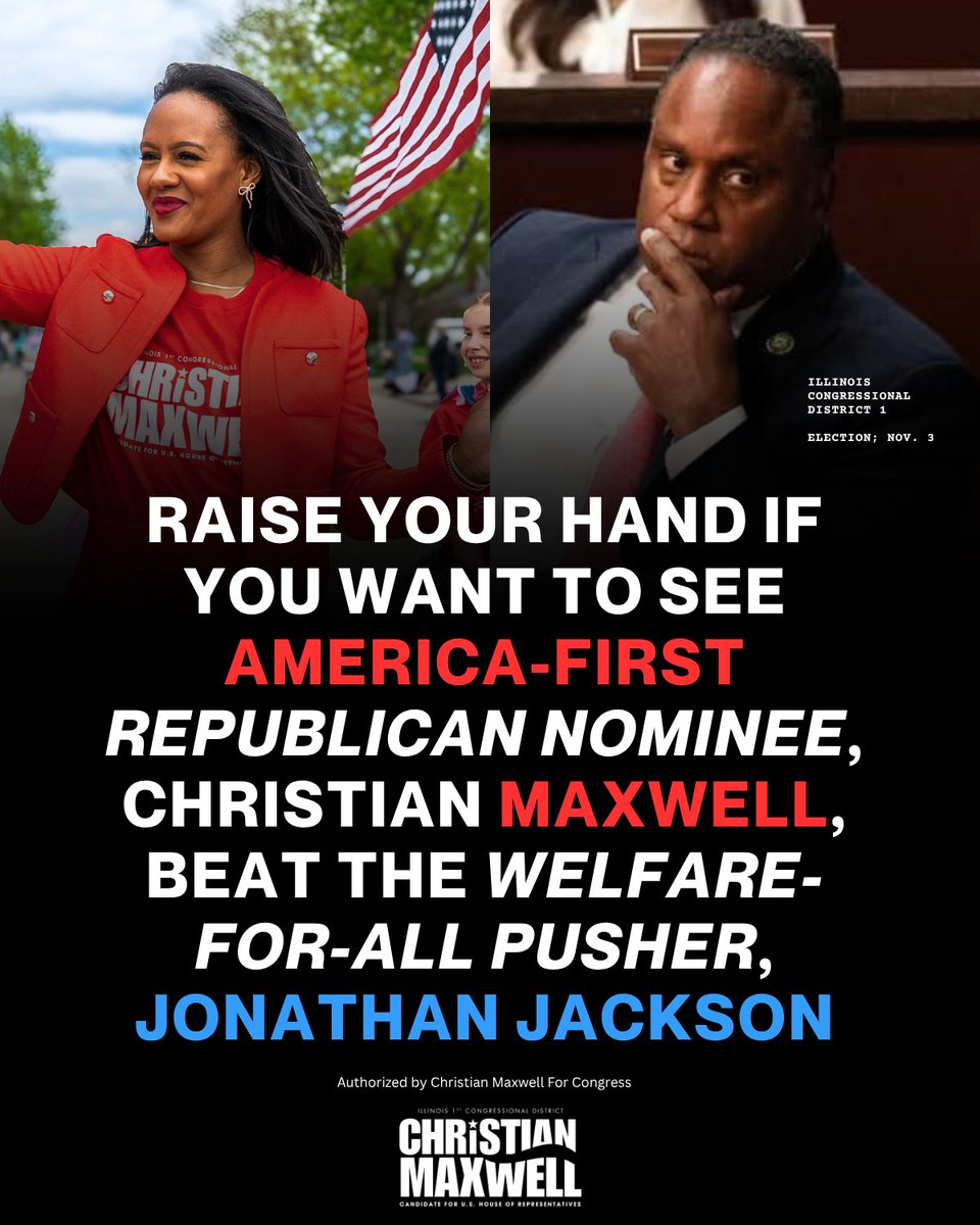 ​RT by @ChicagoContrar1: Raise your hand if you want to see Illinoisans fire Jonathan Jackson from Capitol Hill! 